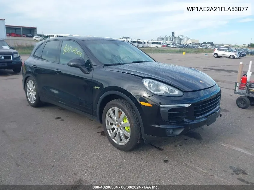 2015 Porsche Cayenne E-Hybrid S VIN: WP1AE2A21FLA53877 Lot: 40206504