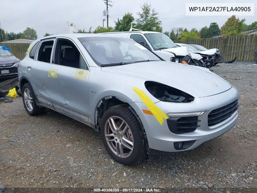 WP1AF2A27FLA40905 2015 Porsche Cayenne