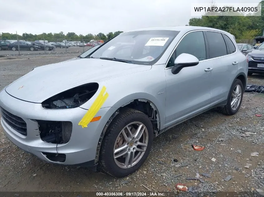 WP1AF2A27FLA40905 2015 Porsche Cayenne