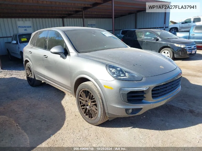 2015 Porsche Cayenne Diesel VIN: WP1AF2A27FLA37941 Lot: 40699758