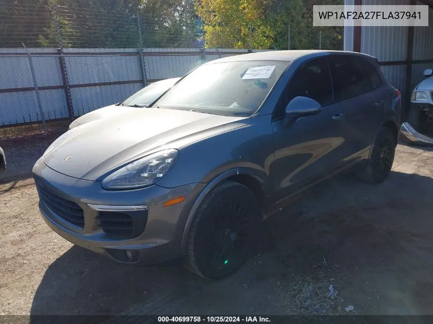 2015 Porsche Cayenne Diesel VIN: WP1AF2A27FLA37941 Lot: 40699758