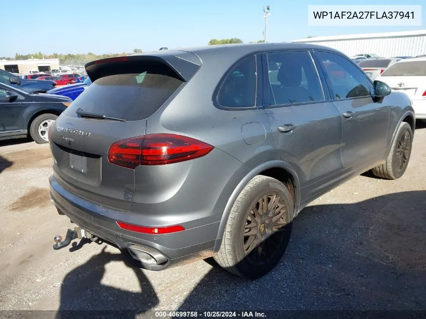 2015 Porsche Cayenne Diesel VIN: WP1AF2A27FLA37941 Lot: 40699758