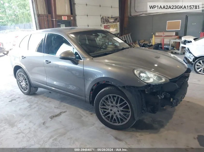 WP1AA2A23GKA15781 2016 Porsche Cayenne