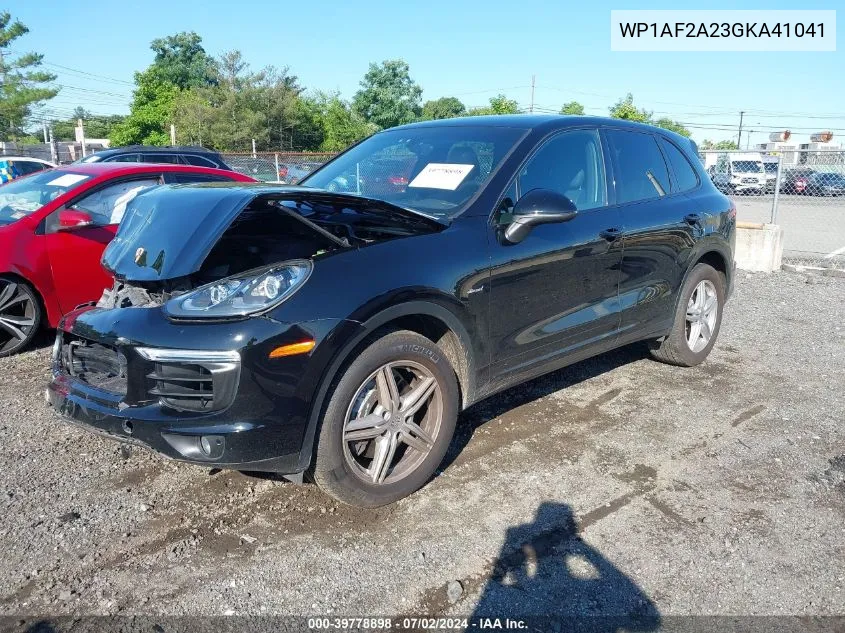 WP1AF2A23GKA41041 2016 Porsche Cayenne Diesel