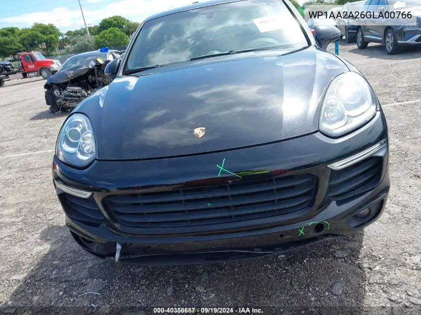 WP1AA2A26GLA00766 2016 Porsche Cayenne