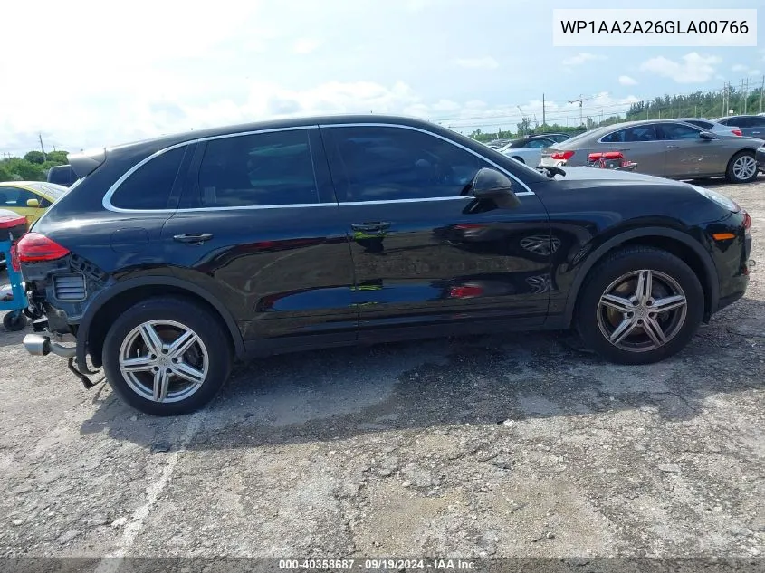 WP1AA2A26GLA00766 2016 Porsche Cayenne