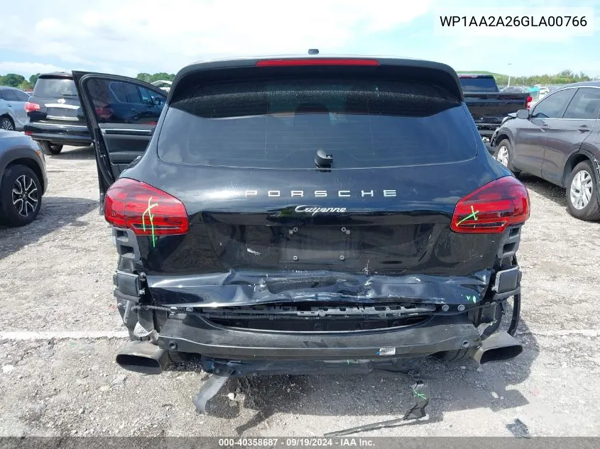 WP1AA2A26GLA00766 2016 Porsche Cayenne