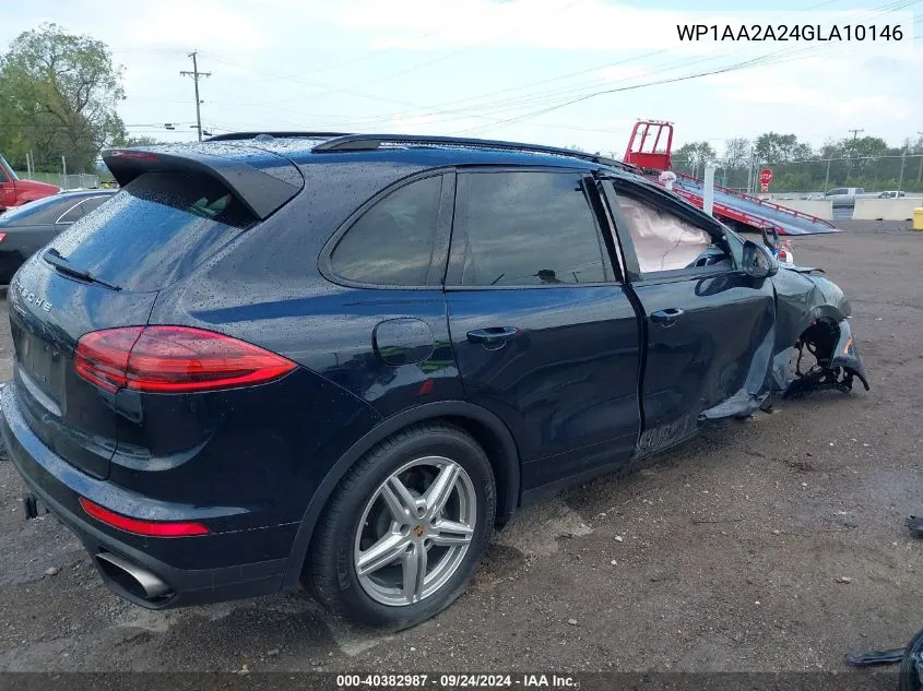 WP1AA2A24GLA10146 2016 Porsche Cayenne