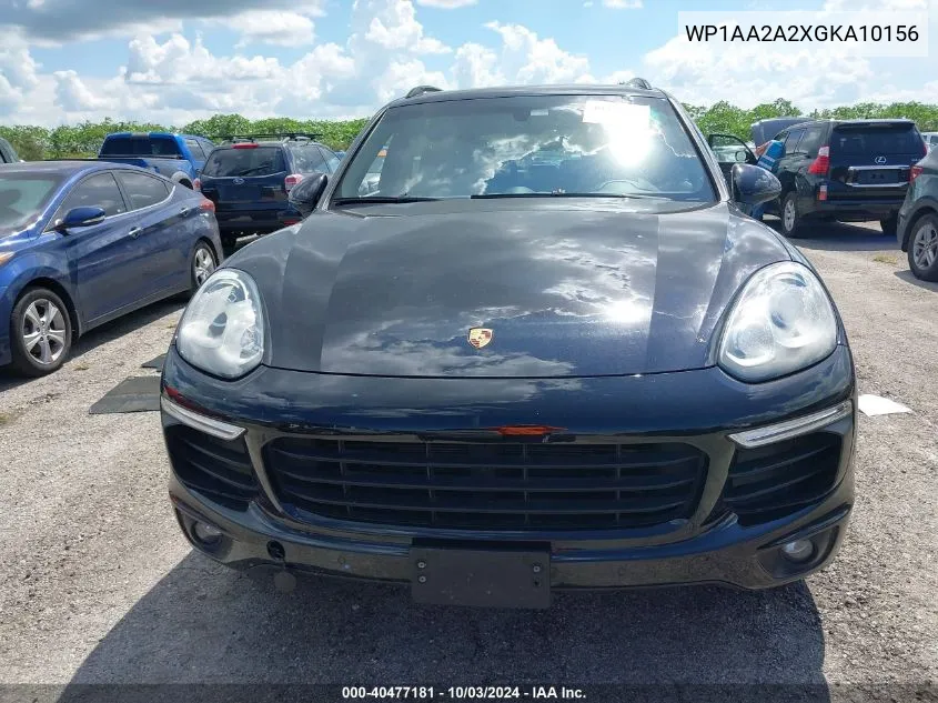 WP1AA2A2XGKA10156 2016 Porsche Cayenne