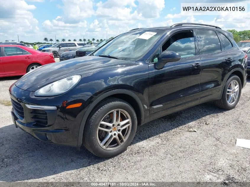 WP1AA2A2XGKA10156 2016 Porsche Cayenne