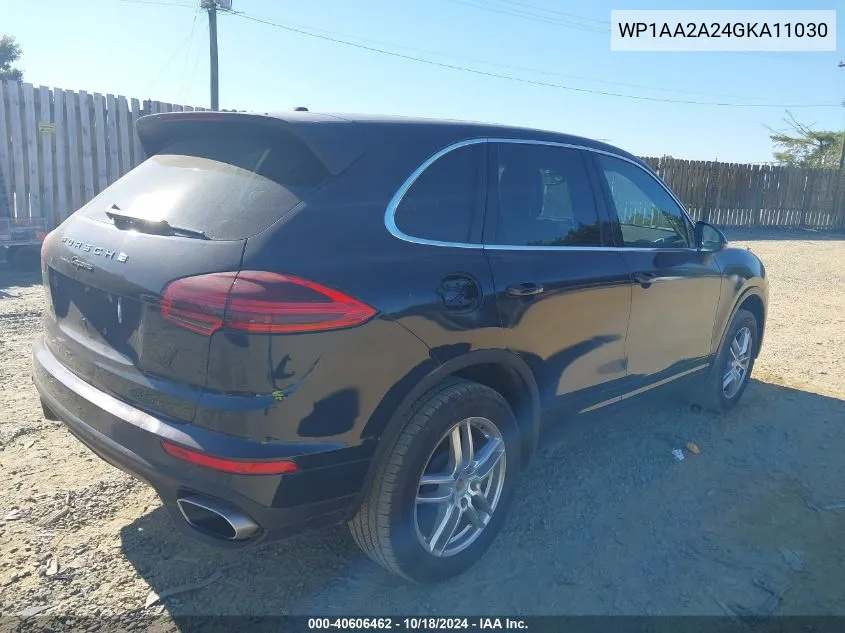 2016 Porsche Cayenne VIN: WP1AA2A24GKA11030 Lot: 40606462