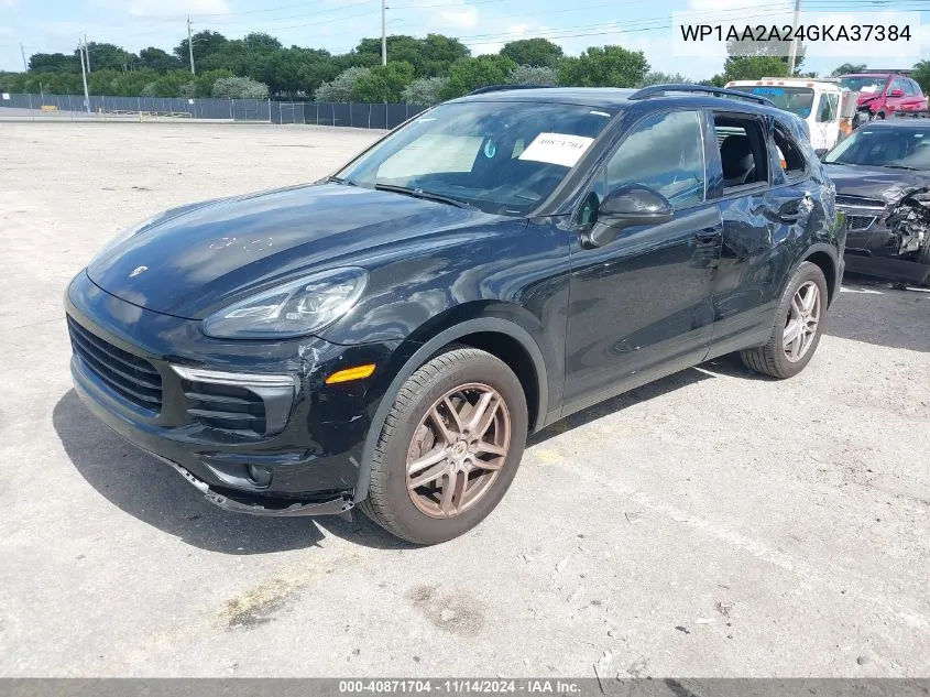 WP1AA2A24GKA37384 2016 Porsche Cayenne