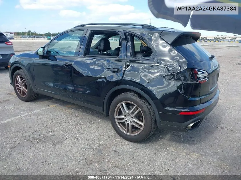 WP1AA2A24GKA37384 2016 Porsche Cayenne