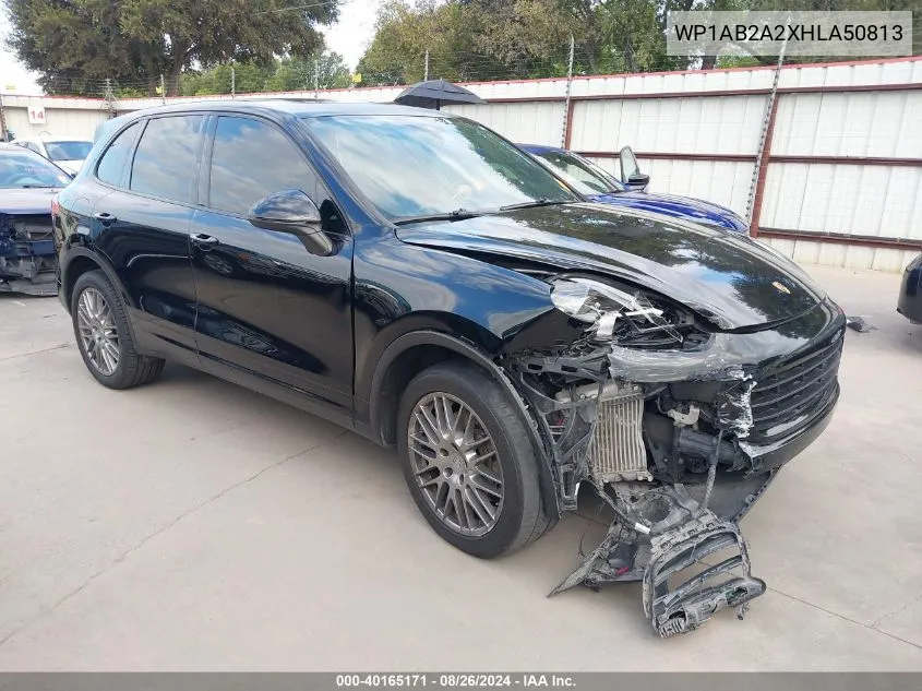 WP1AB2A2XHLA50813 2017 Porsche Cayenne S