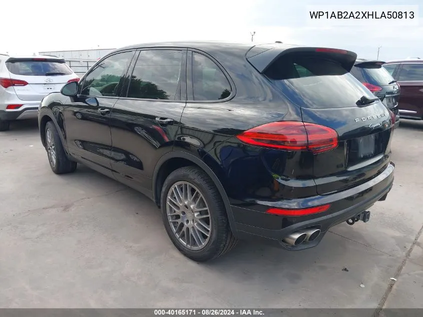 2017 Porsche Cayenne S VIN: WP1AB2A2XHLA50813 Lot: 40165171