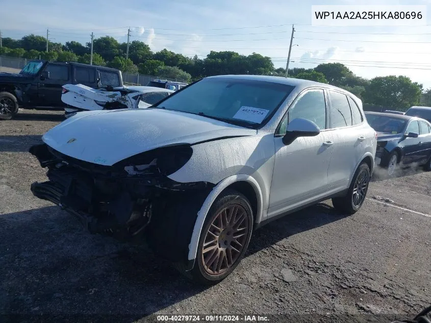 WP1AA2A25HKA80696 2017 Porsche Cayenne