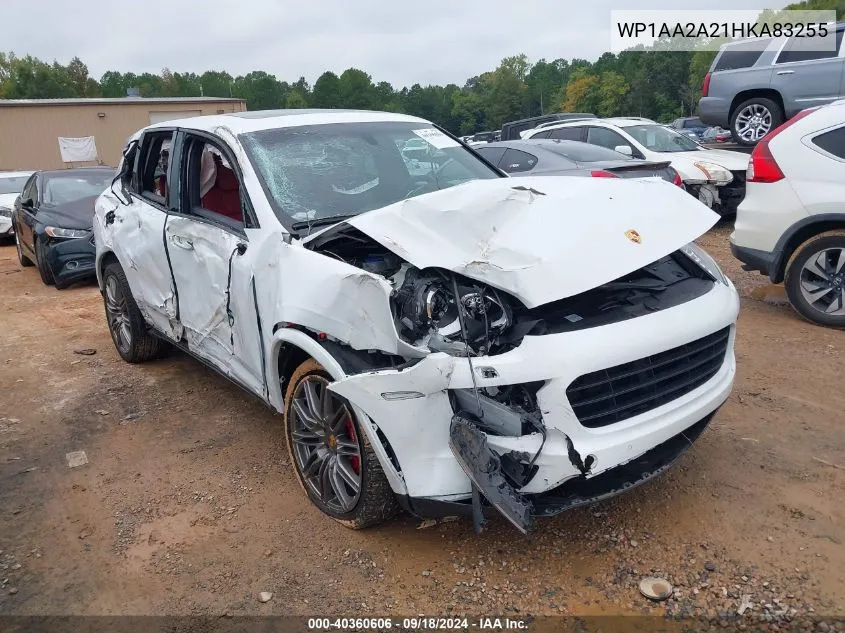 WP1AA2A21HKA83255 2017 Porsche Cayenne