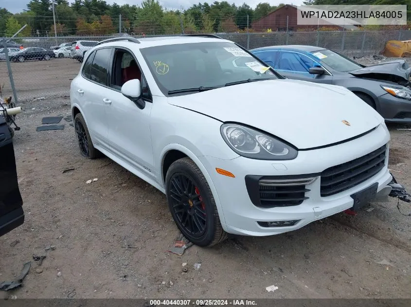 2017 Porsche Cayenne Gts VIN: WP1AD2A23HLA84005 Lot: 40440307