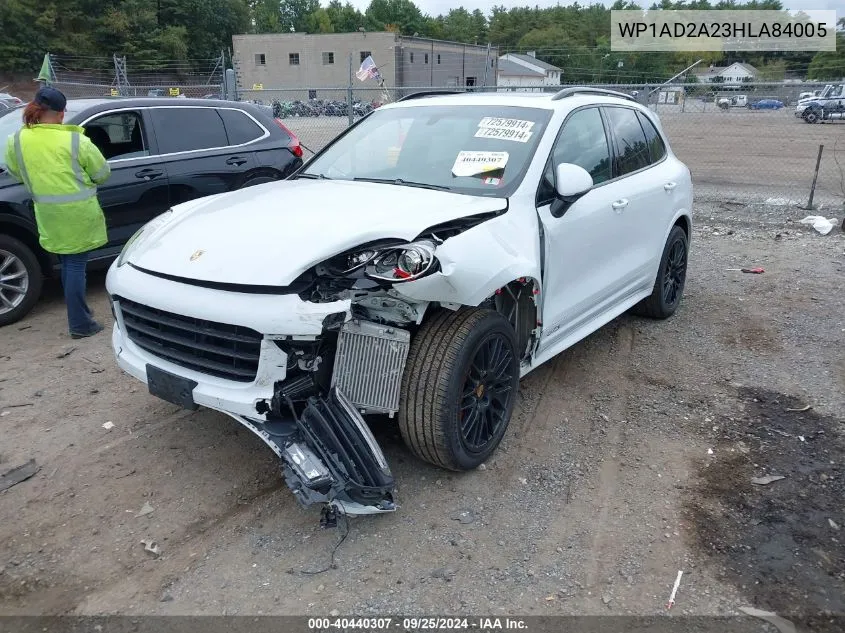 WP1AD2A23HLA84005 2017 Porsche Cayenne Gts