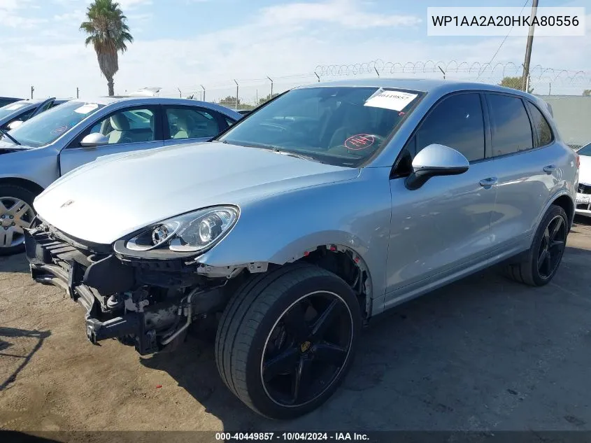 WP1AA2A20HKA80556 2017 Porsche Cayenne Platinum Edition