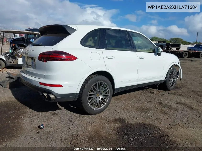 WP1AE2A2XHLA71684 2017 Porsche Cayenne E-Hybrid S Platinum Edition