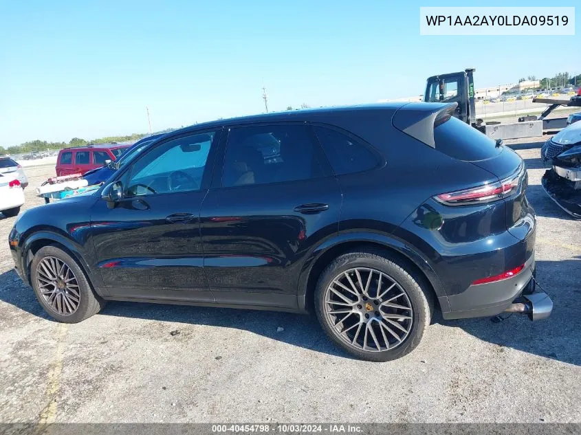 WP1AA2AY0LDA09519 2020 Porsche Cayenne