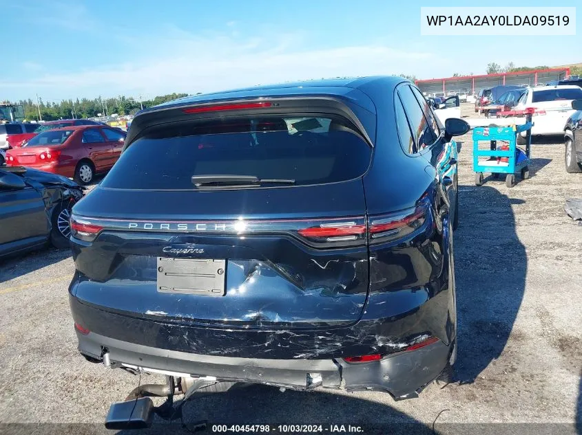 WP1AA2AY0LDA09519 2020 Porsche Cayenne