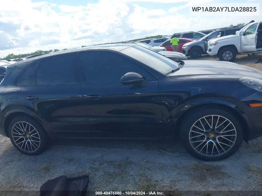 2020 Porsche Cayenne S VIN: WP1AB2AY7LDA28825 Lot: 40475880