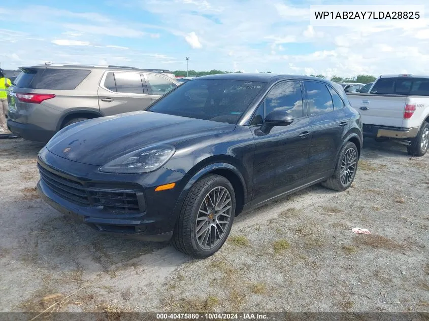 2020 Porsche Cayenne S VIN: WP1AB2AY7LDA28825 Lot: 40475880