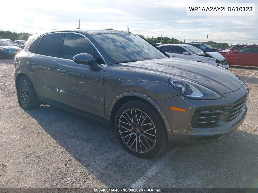 WP1AA2AY2LDA10123 2020 Porsche Cayenne