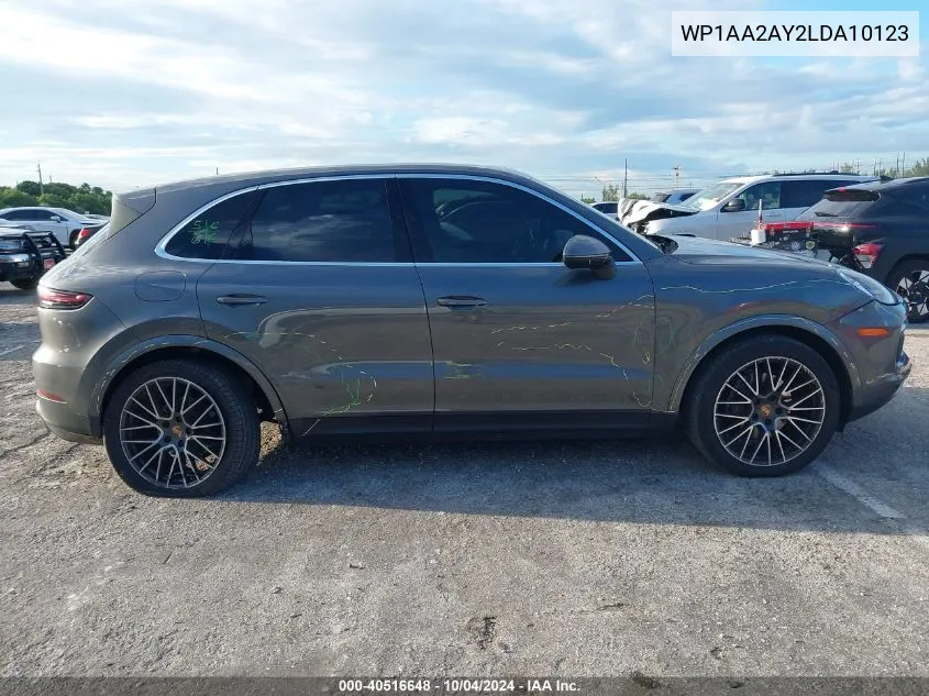 WP1AA2AY2LDA10123 2020 Porsche Cayenne