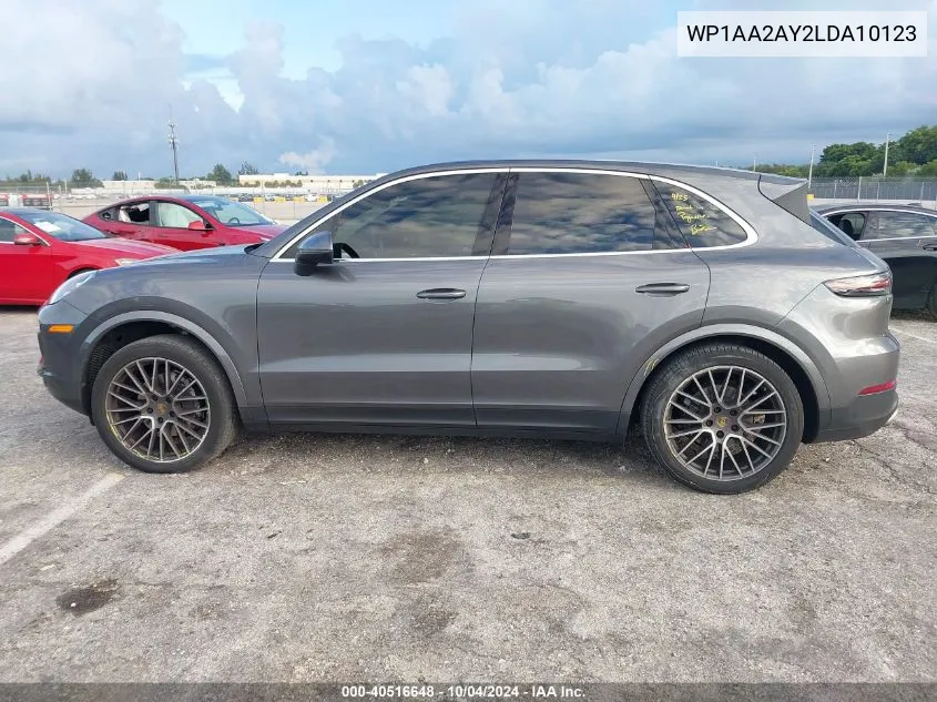 WP1AA2AY2LDA10123 2020 Porsche Cayenne