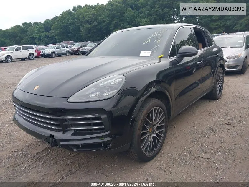 WP1AA2AY2MDA08390 2021 Porsche Cayenne