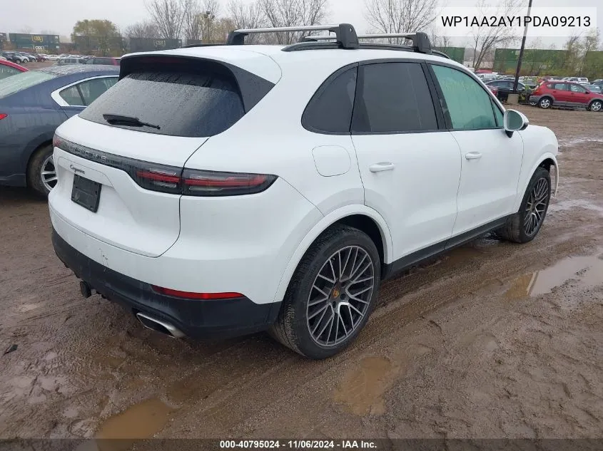 2023 Porsche Cayenne Platinum Edition VIN: WP1AA2AY1PDA09213 Lot: 40795024