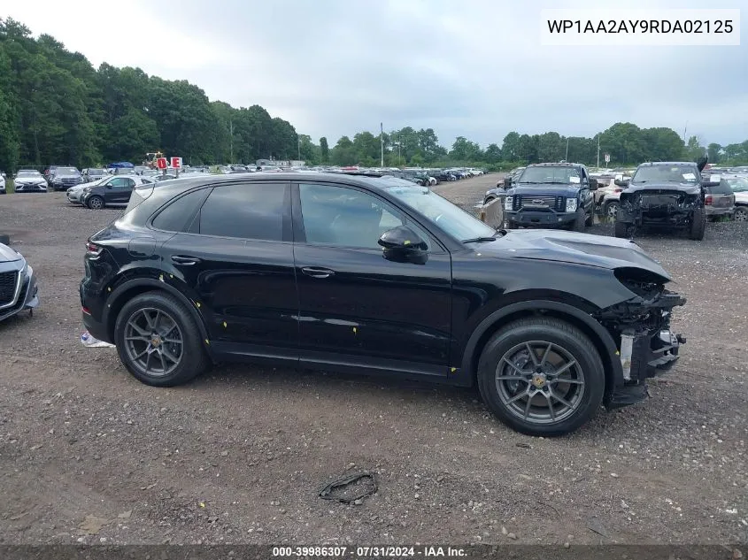 WP1AA2AY9RDA02125 2024 Porsche Cayenne