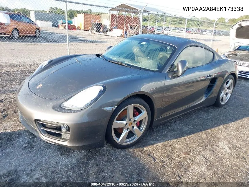 WP0AA2A84EK173338 2014 Porsche Cayman