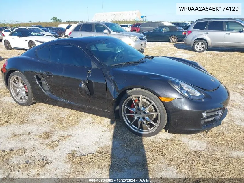 WP0AA2A84EK174120 2014 Porsche Cayman