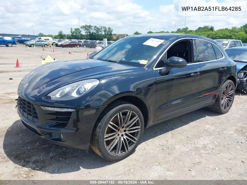 WP1AB2A51FLB64285 2015 Porsche Macan S