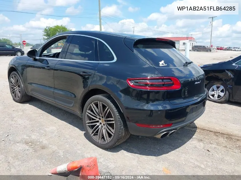 WP1AB2A51FLB64285 2015 Porsche Macan S