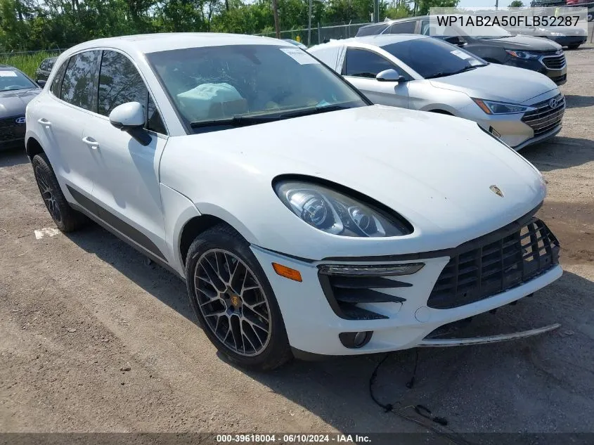 WP1AB2A50FLB52287 2015 Porsche Macan S