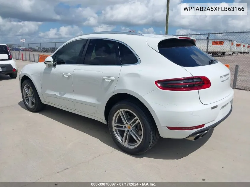 WP1AB2A5XFLB63166 2015 Porsche Macan S