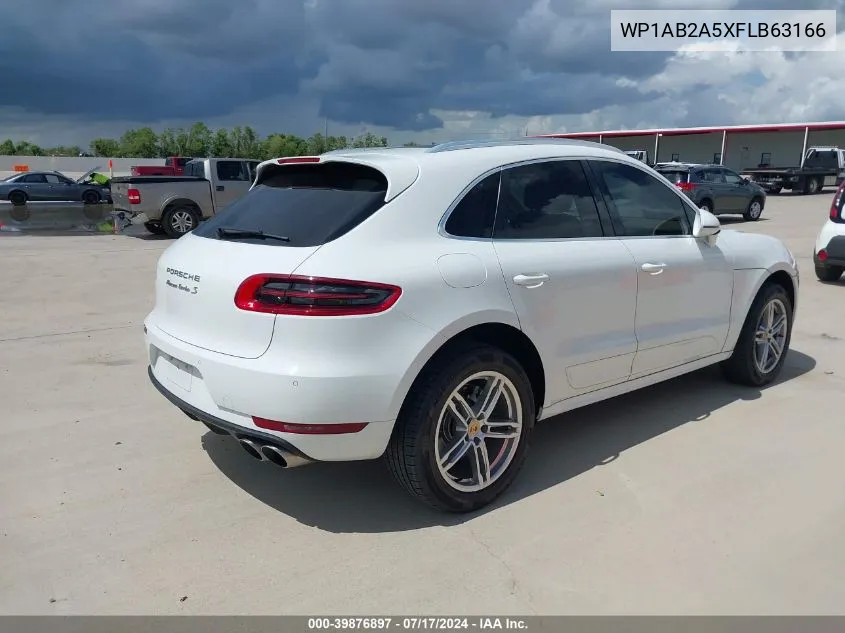 WP1AB2A5XFLB63166 2015 Porsche Macan S