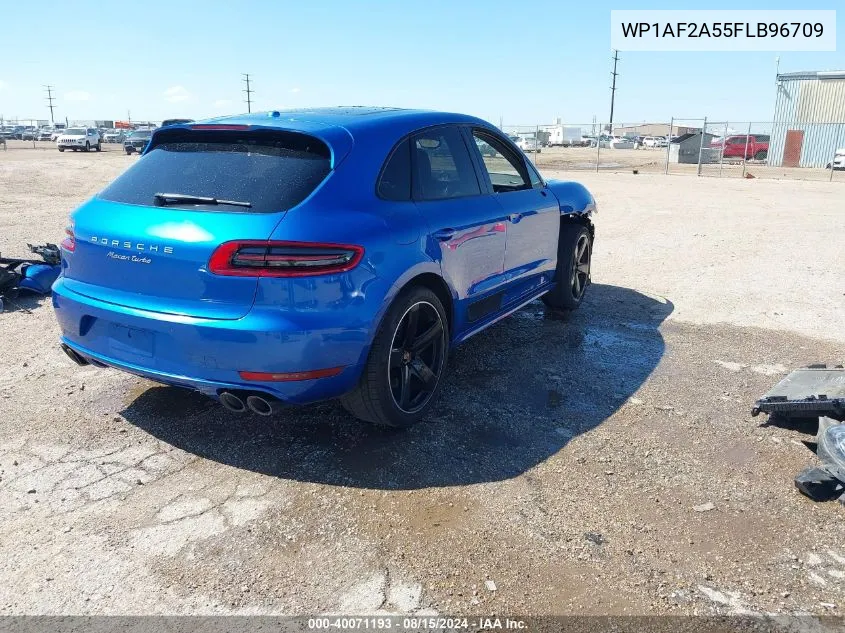 2015 Porsche Macan Turbo VIN: WP1AF2A55FLB96709 Lot: 40071193