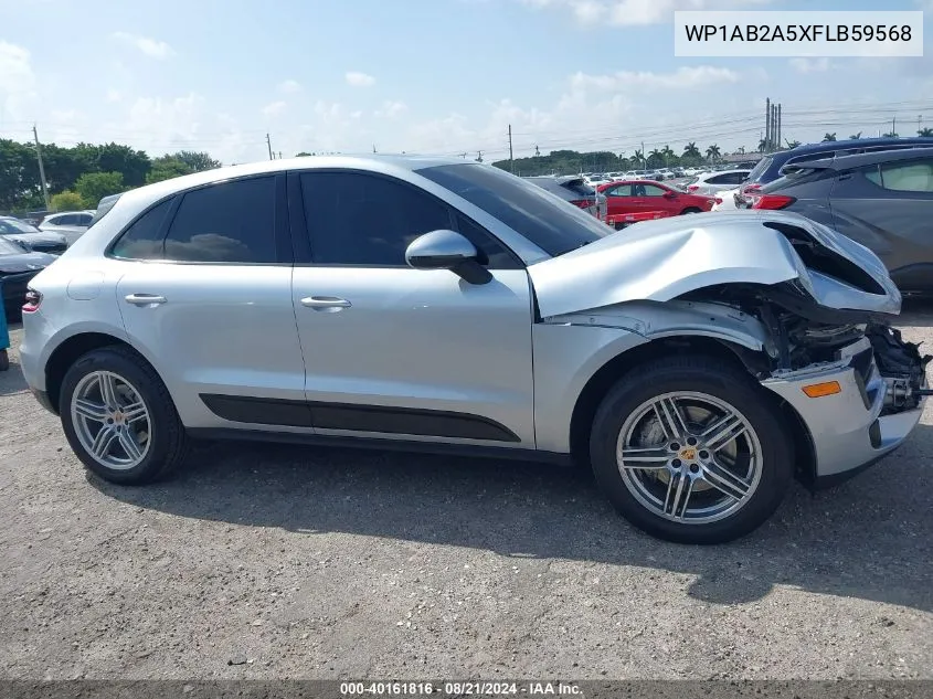 WP1AB2A5XFLB59568 2015 Porsche Macan S