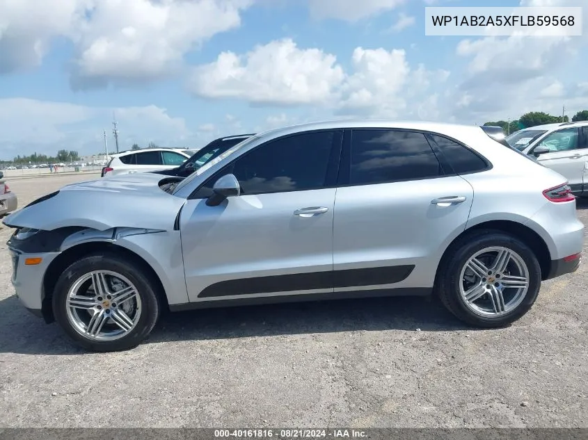 WP1AB2A5XFLB59568 2015 Porsche Macan S