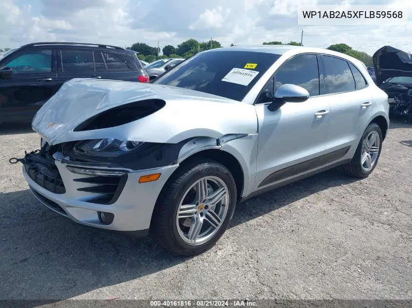 WP1AB2A5XFLB59568 2015 Porsche Macan S