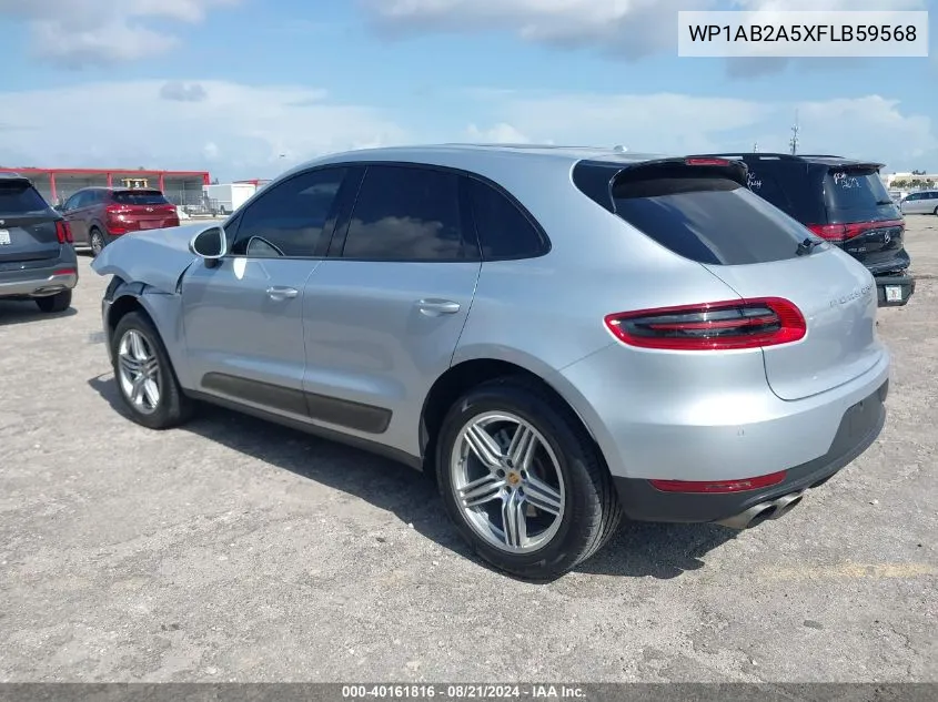 WP1AB2A5XFLB59568 2015 Porsche Macan S