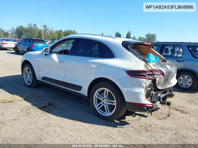 WP1AB2A53FLB68886 2015 Porsche Macan S