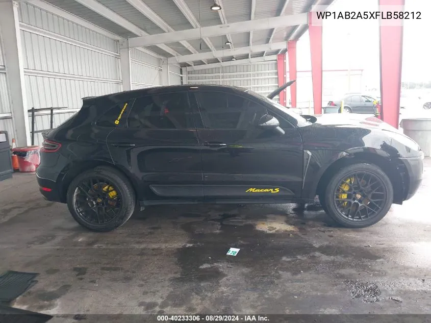 WP1AB2A5XFLB58212 2015 Porsche Macan S