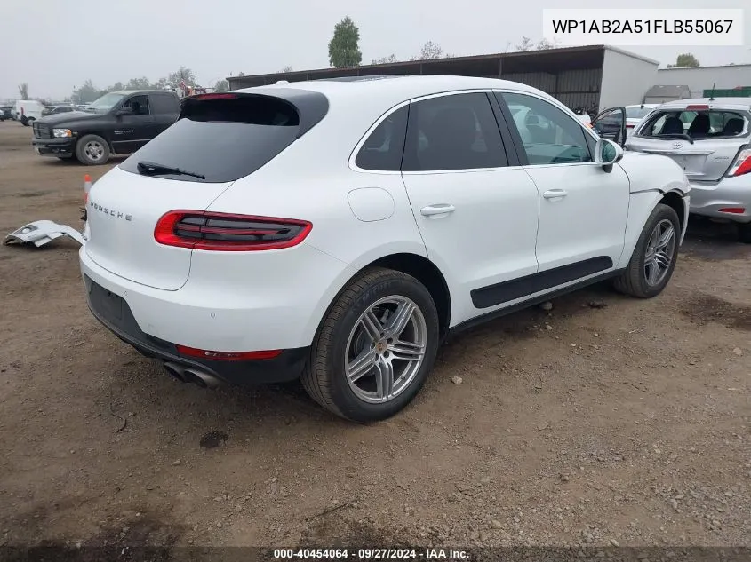 WP1AB2A51FLB55067 2015 Porsche Macan S